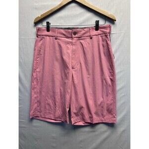 Walter Hagen Men's Size 32 Perfect 11 Golf Shorts Gripper Waist Pink Salmon